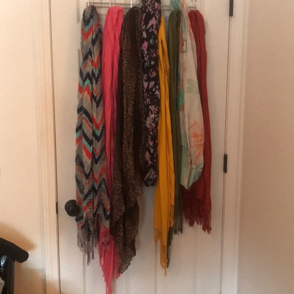 Accessories - 8 Scarf Bundle